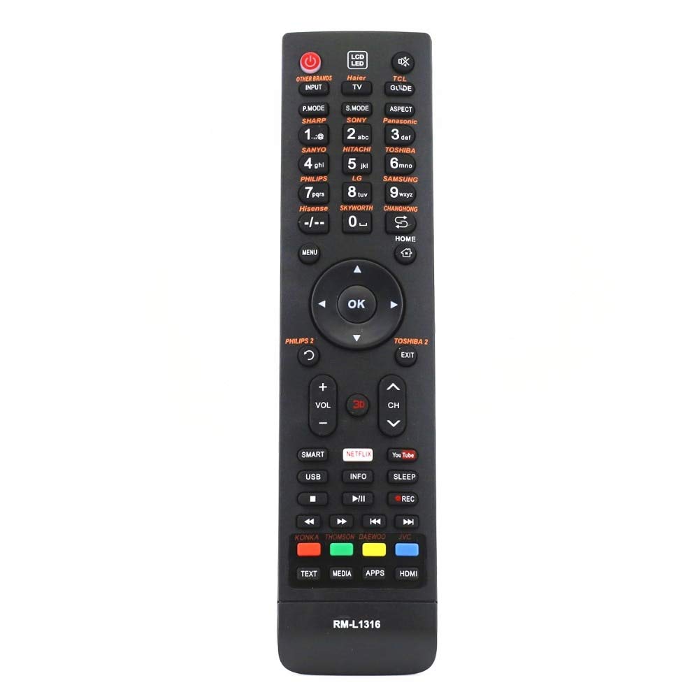 TV Remote Controller Control for Walton 3 in 1 ER-22645W Super GENRAL SANSUI EN26418A ER22462 VESTEL AFTRON NIKAI EUROLINE 50 42