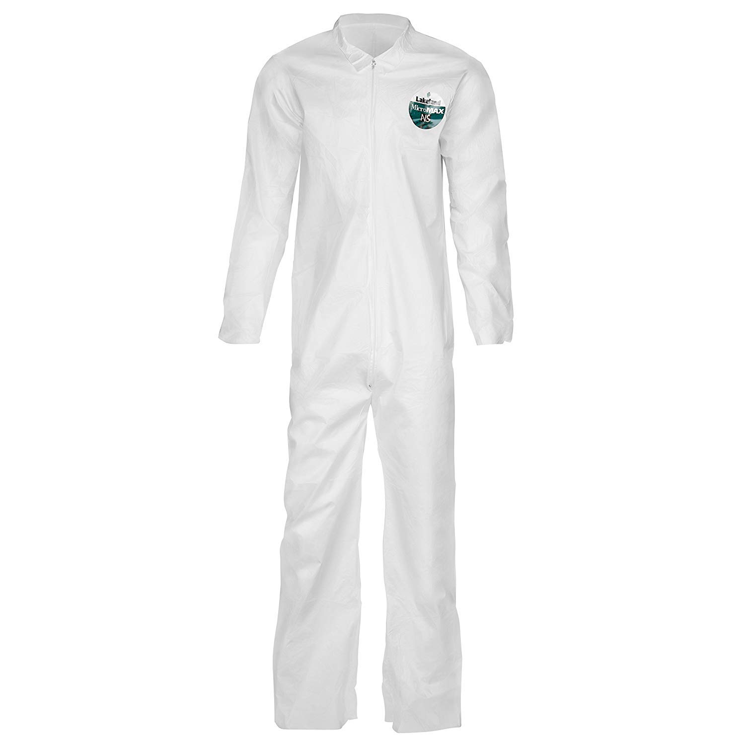 Lakeland Industries CTL412V-MD MicroMaxNS Coverall, Medium, White