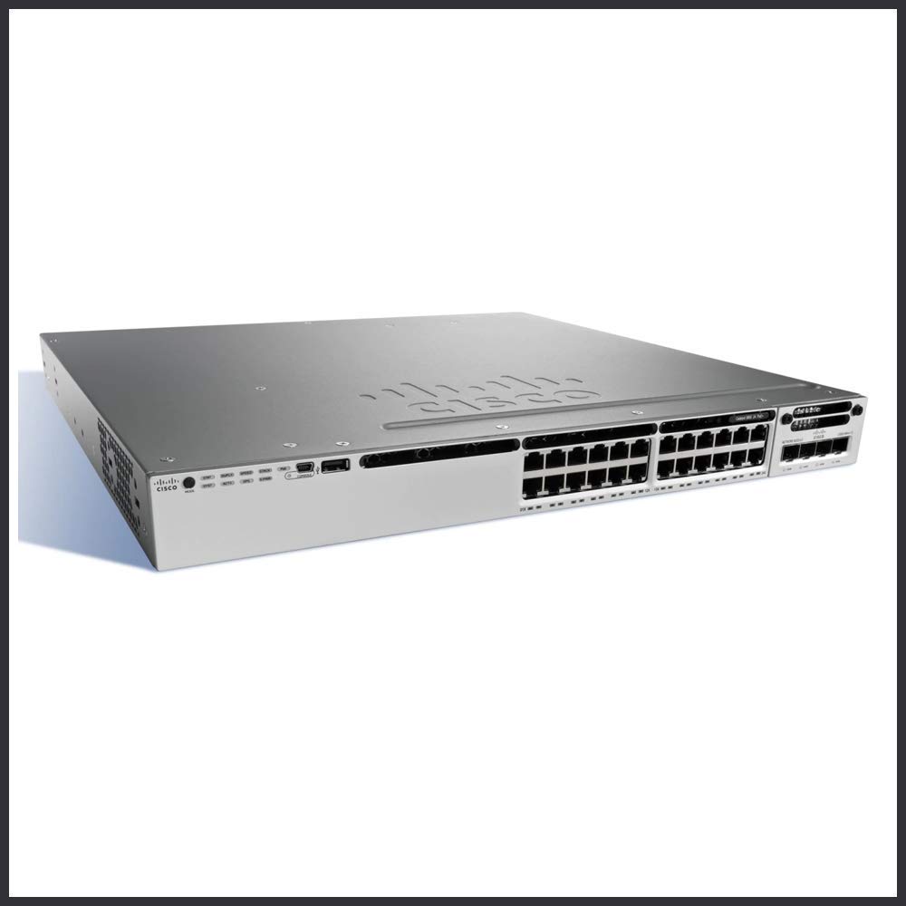 Cisco Networks Catalyst Switch | WS-C3850-24T-L (Refurbished)