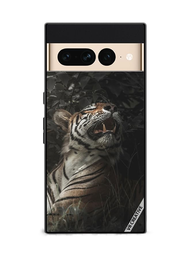 VR Creative Protective Case Cover For Google Pixel 7 Pro Majestic Tiger Design Multicolour NR304082