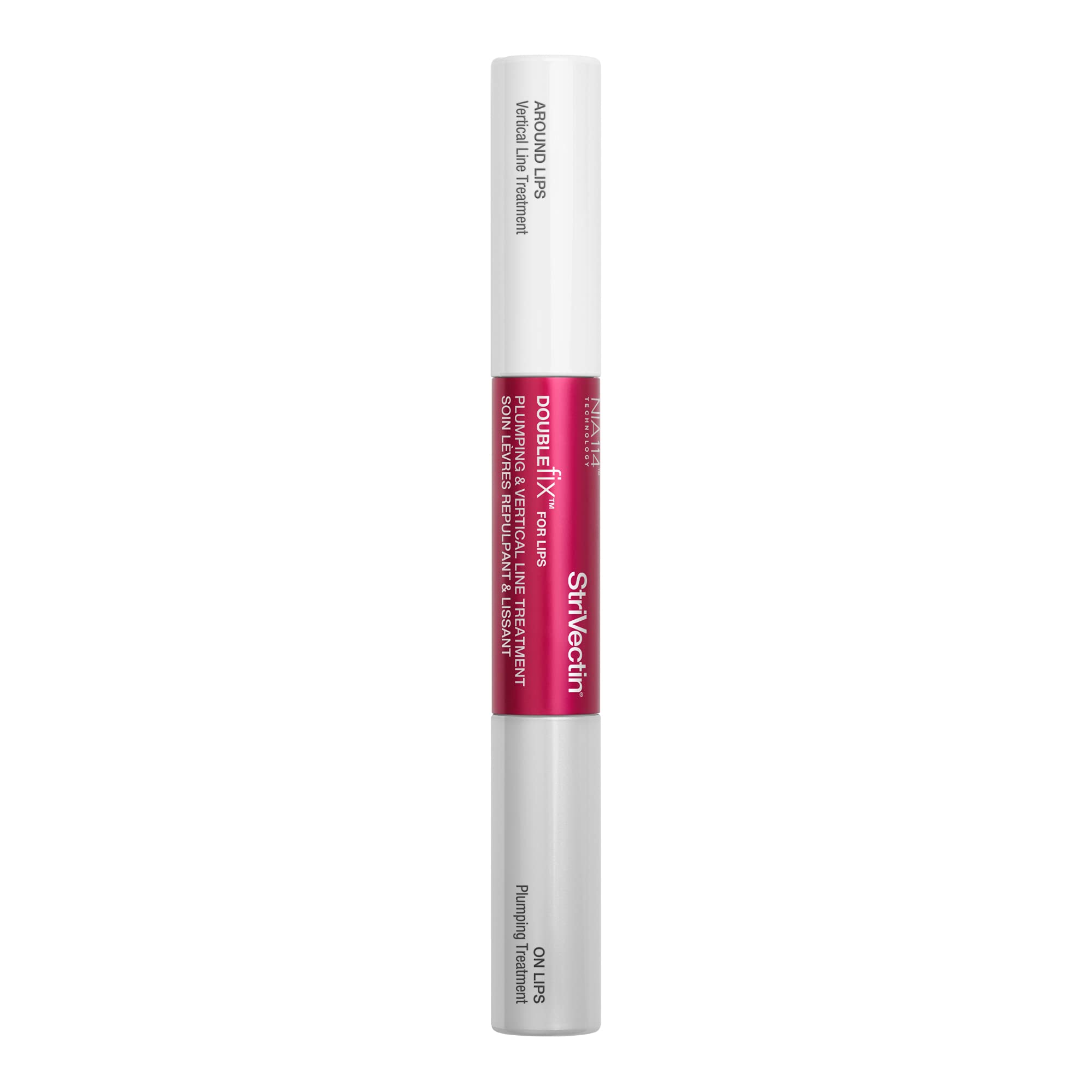 StriVectin Anti-Wrinkle Double Fix for Lips Plump & Smooth Vertical Lines, Hydrating Two-in-One Treatment, 0.16 Fl O