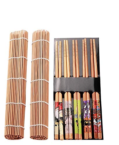 Perfect Pricee Sushi 11Pcs/Set Bamboo Sushi Making Kit Family Office Party Homemade Sushi Gadget for Food Lovers