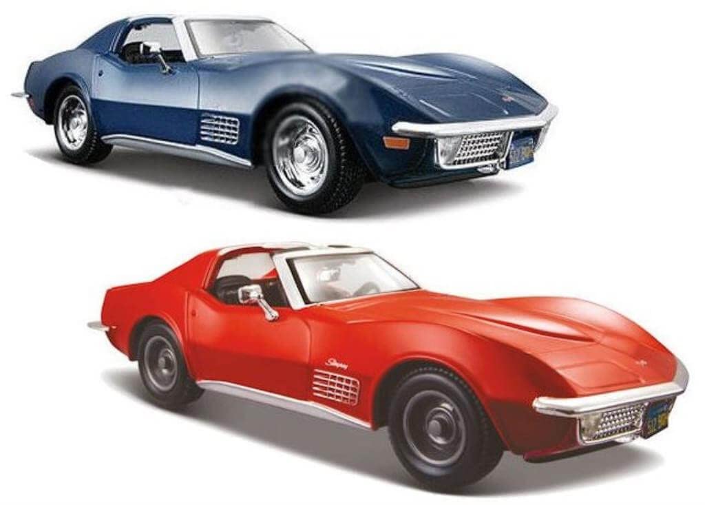 BAUER SPIELWARENMaisto 1:24 Die-Cast Metal Body Chevrolet Corvette