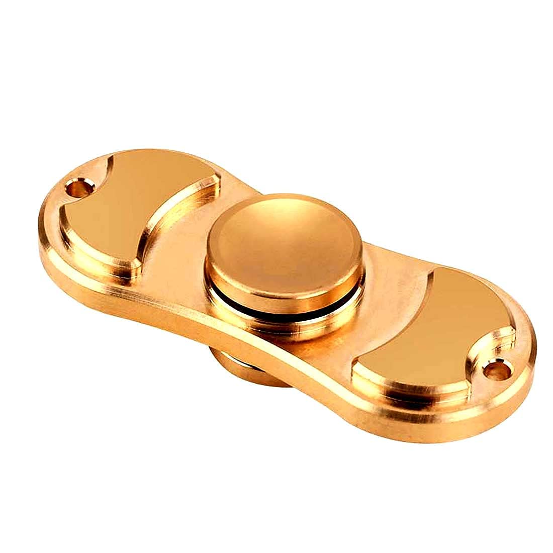 Premsons® Dual Amazing Spin Time Ultra Speed Hand Spin Toy - Gold