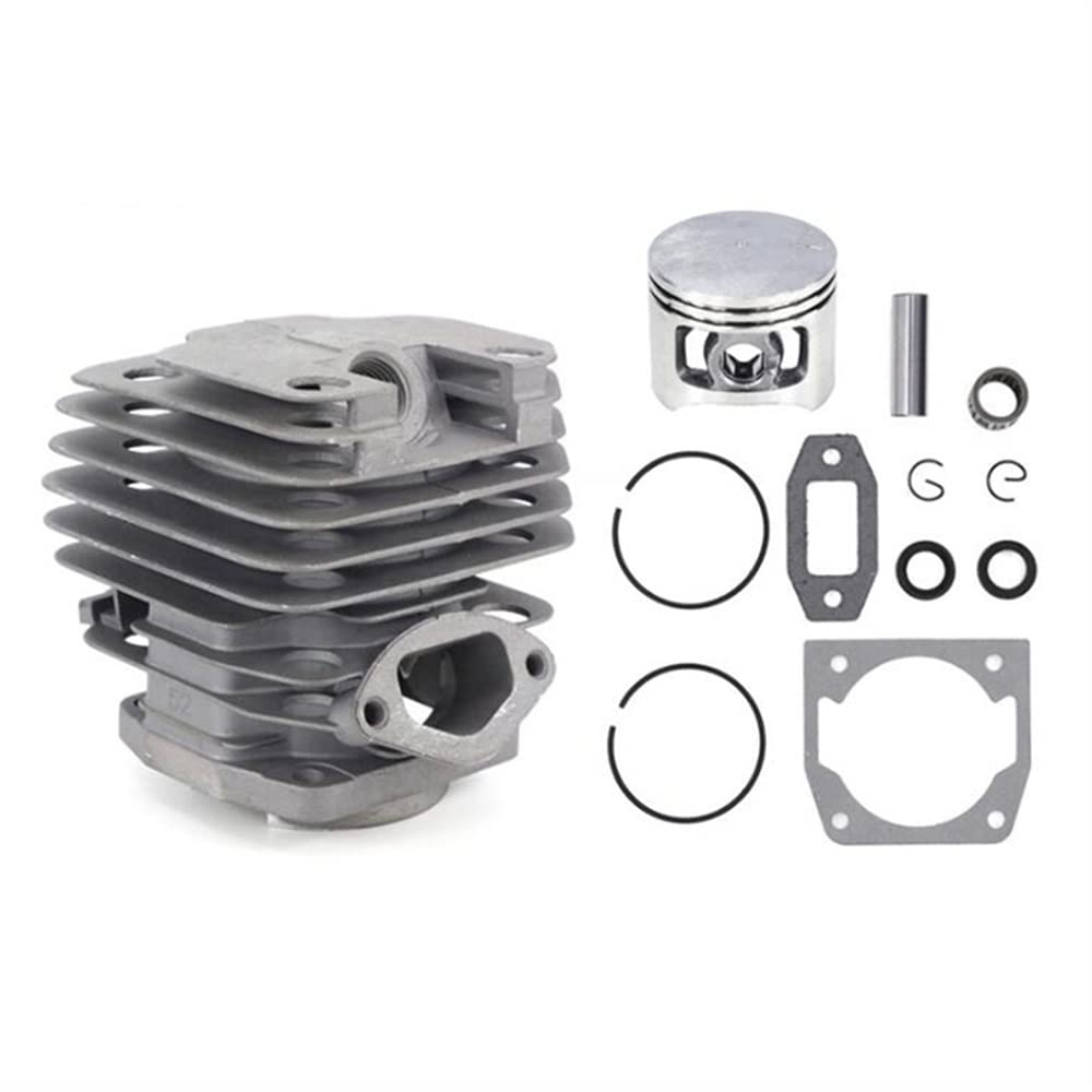 Parts 45mm Diameter Chainsaw Cylinder and Piston Set Fit for 52 52Cc Chainsaw Spare Parts for Gasoline/Oil Chainsaw Spares Accessories