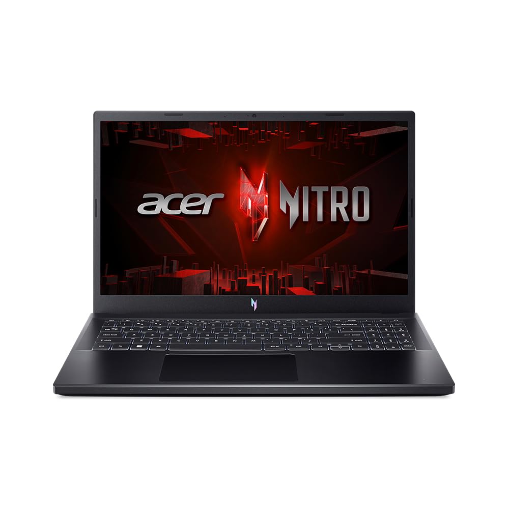 Acer Nitro 5 Gaming Laptop 12th Gen Intel Core i7-12650H 10 Cores Upto 4.70GHz/16GB DDR4 RAM/512GB SSD/6GB NVIDIA®GeForce®RTX 4050 Graphics/15.6" FHD IPS 144Hz/Win 11 Home/Killer WiFi-6/Obsidian Black