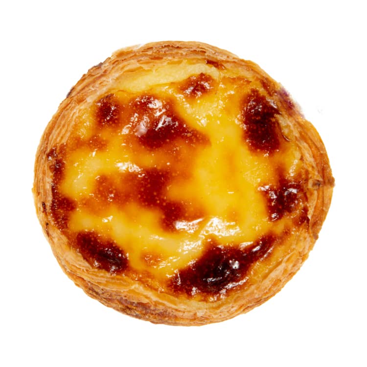 Pasteis De Nata - Baker's Dozen (13). The Pride of Lisbon, Portugal. Handmade Custard Filling Inside A Puff Pastry Shell. Individually Packaged. Made Down Neck.