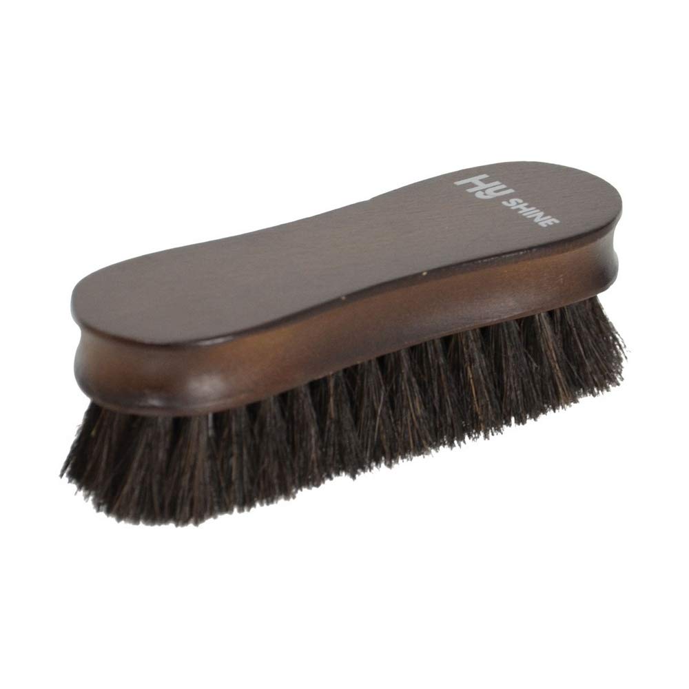 HySHINE Deluxe Wooden Face Brush