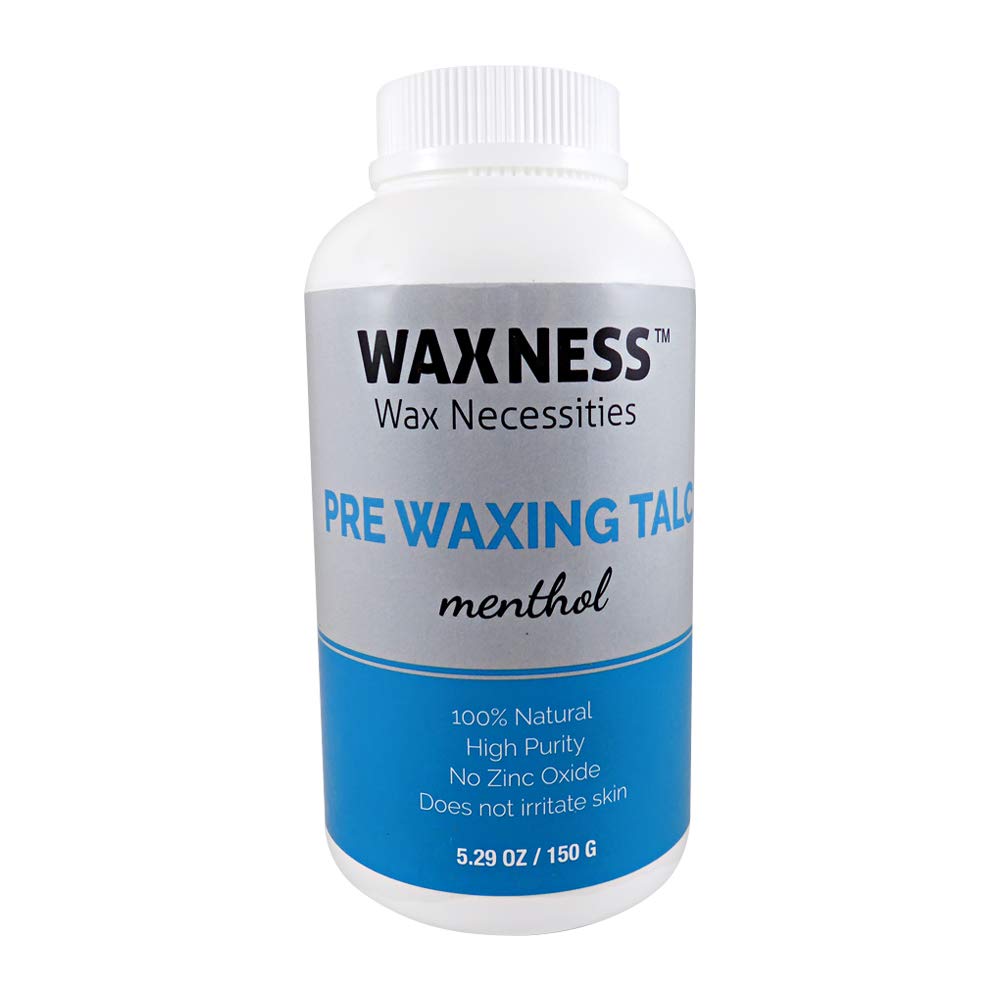 WaxnessPre Waxing Cosmetic Talc Menthol 5.29 oz / 150 g