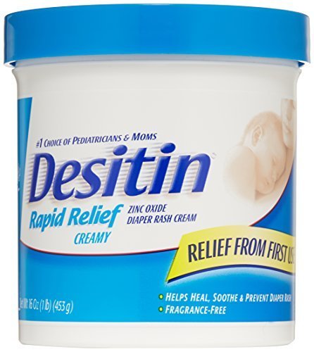 Desitin Rapid Relief Creamy Jar, 16-Ounce by Desitin