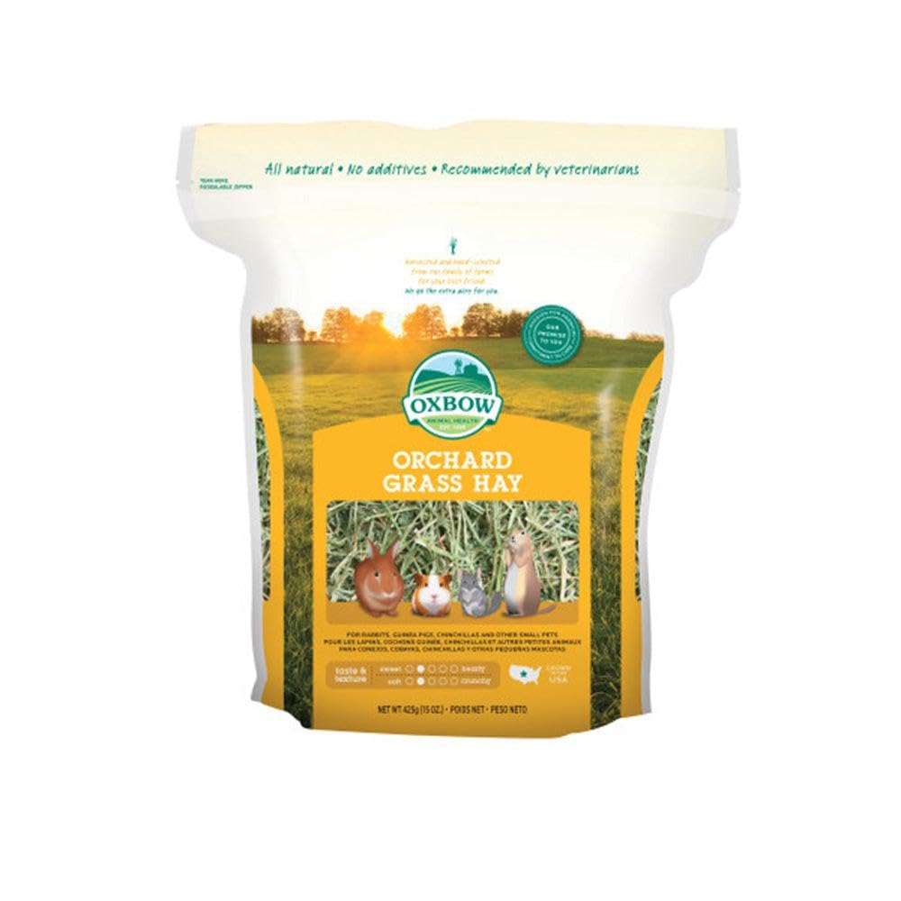 Oxbow Orchard Grass Hay for Small Animals, 15 oz