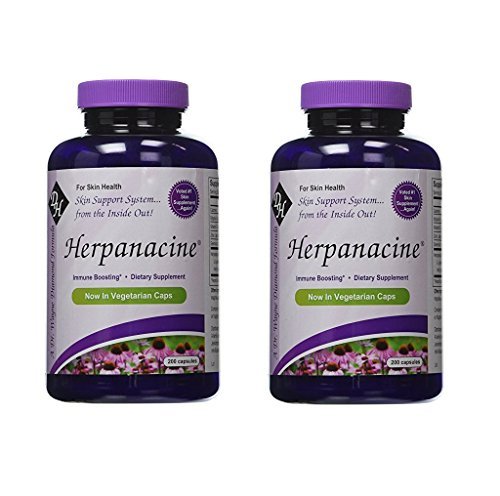 Herpanacine Diamond , Skin Support 200 Cap (Pack of 2)