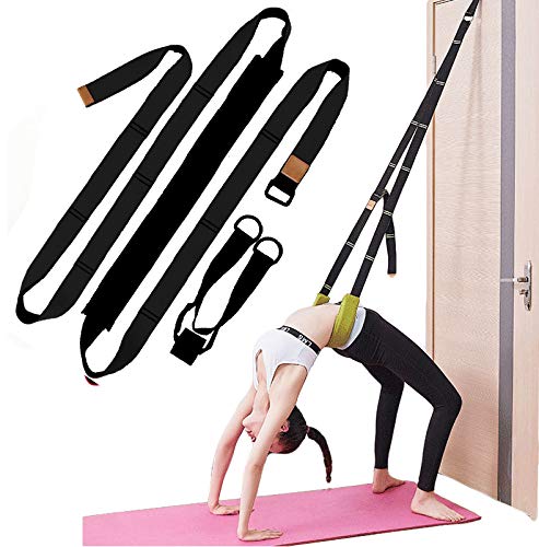 Xemz Back Bend Assist Trainer - Improve Back and Waist Flexibility, Door Flexibility Stretching Strap, Home Equipment for Ballet, Dance, Yoga, Gymnastics, Cheerleading, Splits