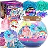 Unicorn Gifts for Girls - Unicorn Terrarium Kit for Kids - Birthday Gift for Girls Ages 4 5 6 7 8-12 Year Old - DIY Unicorn Toys for Girls - Arts and Crafts Kit for Kids - Christmas Gifts for Girls