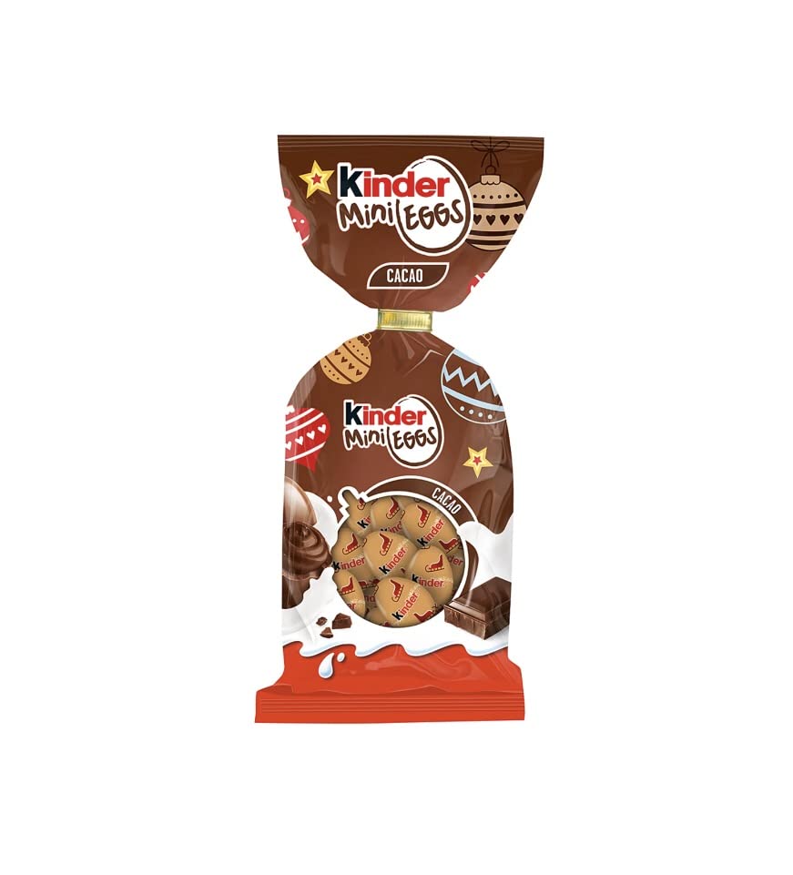 Kinder Mini Eggs Cacao Bags 24 x 85g German Imported Chocolate Gift Treat Bag