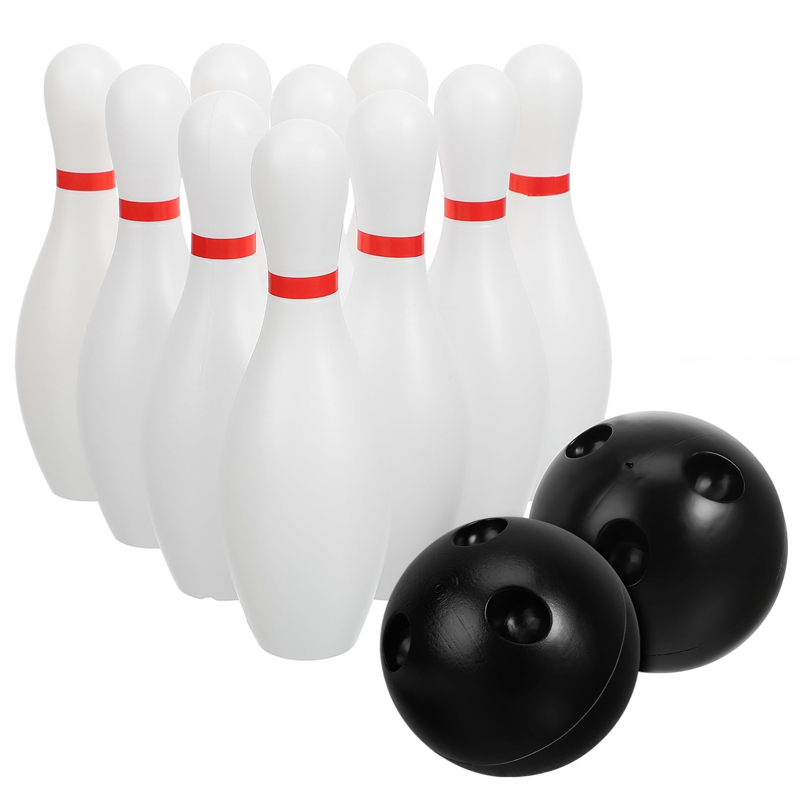 Toddmomy Kids Bowling Set, 1 Set Small Mini Bowling Set Small Bowling Pins Indoor Sports Balls Bowling Balls Family Sports Games Bowling Set for Kids(16CM/6.3inches)