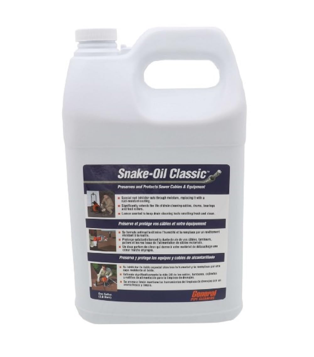 General Wire GIDDS-214122 SOG Gallon SNAKEOIL, Small, White