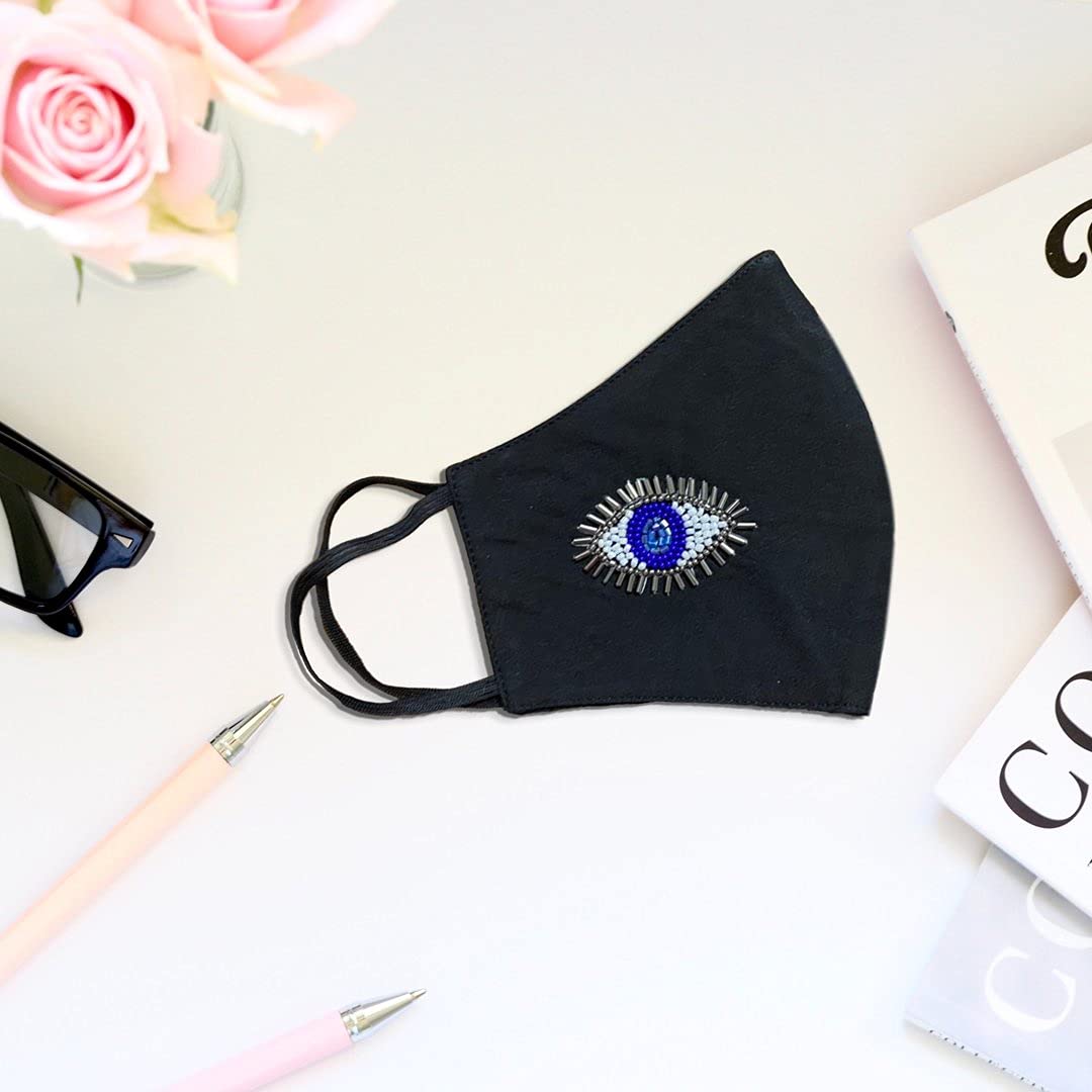 Aavni Evil Eye Designer Face Mask