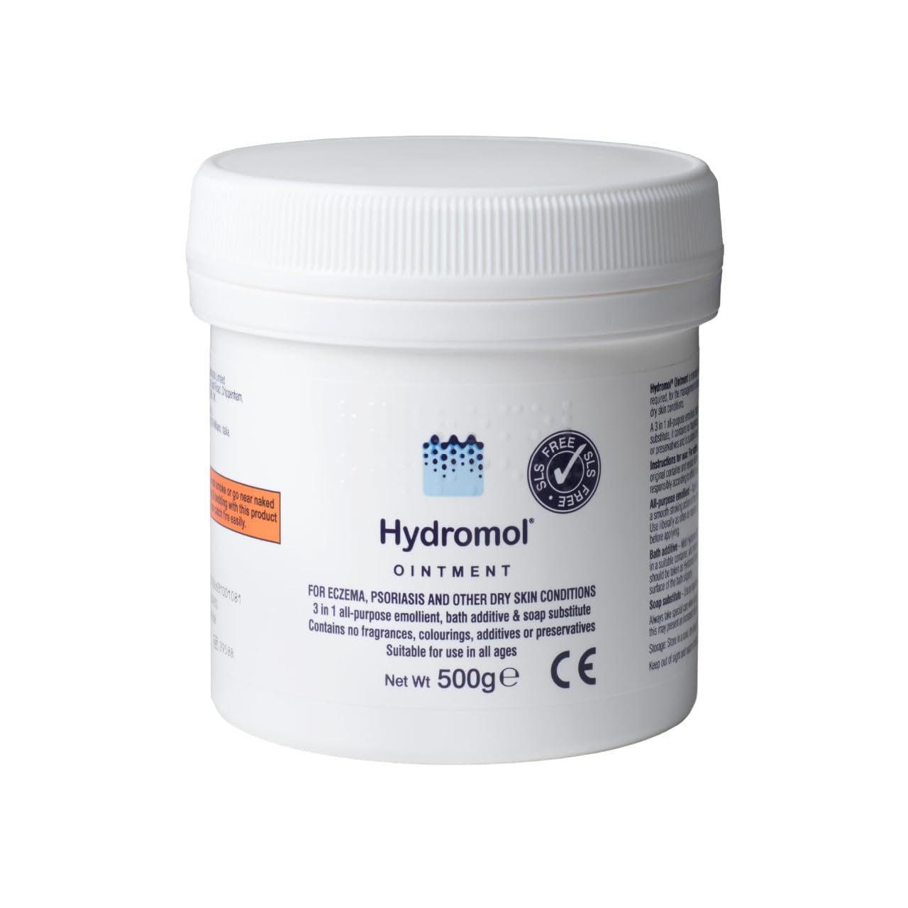 hydromolOintment, 500 g For the Management of Dermatitis, Eczema, Psoriasis and other Dry Skin Conditions