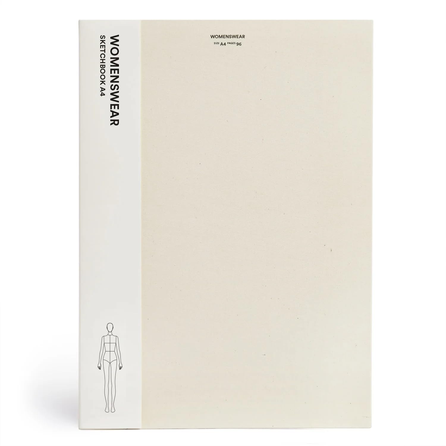 Fashionary Womenswear Sketchbook A4 Hardcover – 6 June 2023