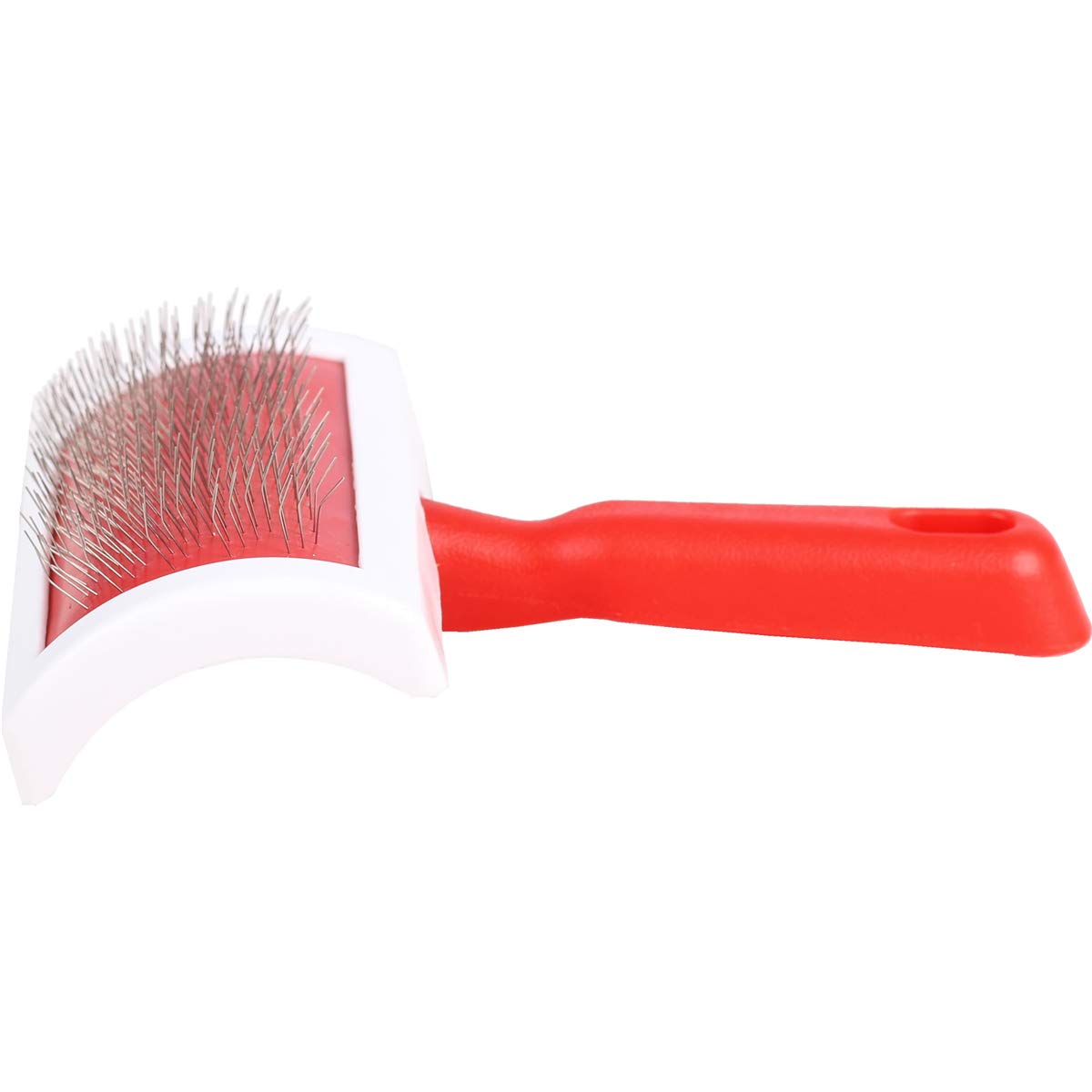 Sheepskin Rug Brush Wool Carpet Brush and Cleaner Pet Slicker Brush Pet Slicker Rug Brush for Dogs & Cats CARDING Brush