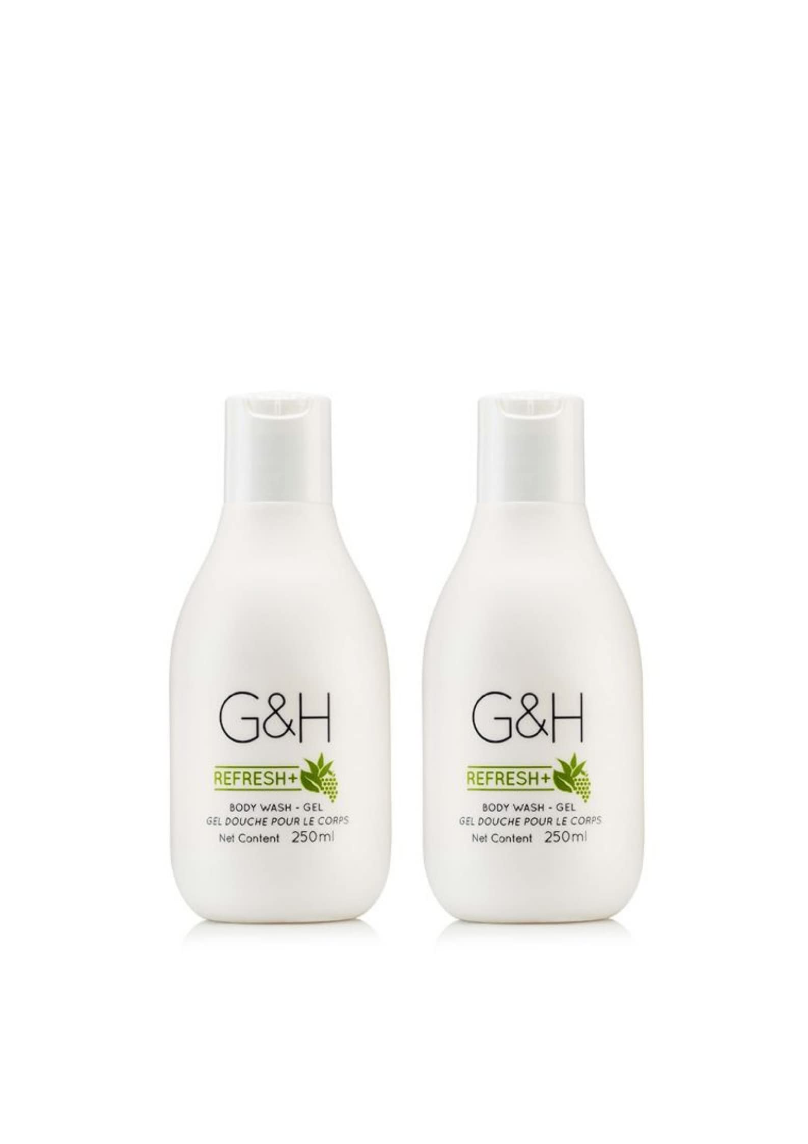 Amway G&H Refresh+ Body Wash - Gel 250Ml Pack Of 2