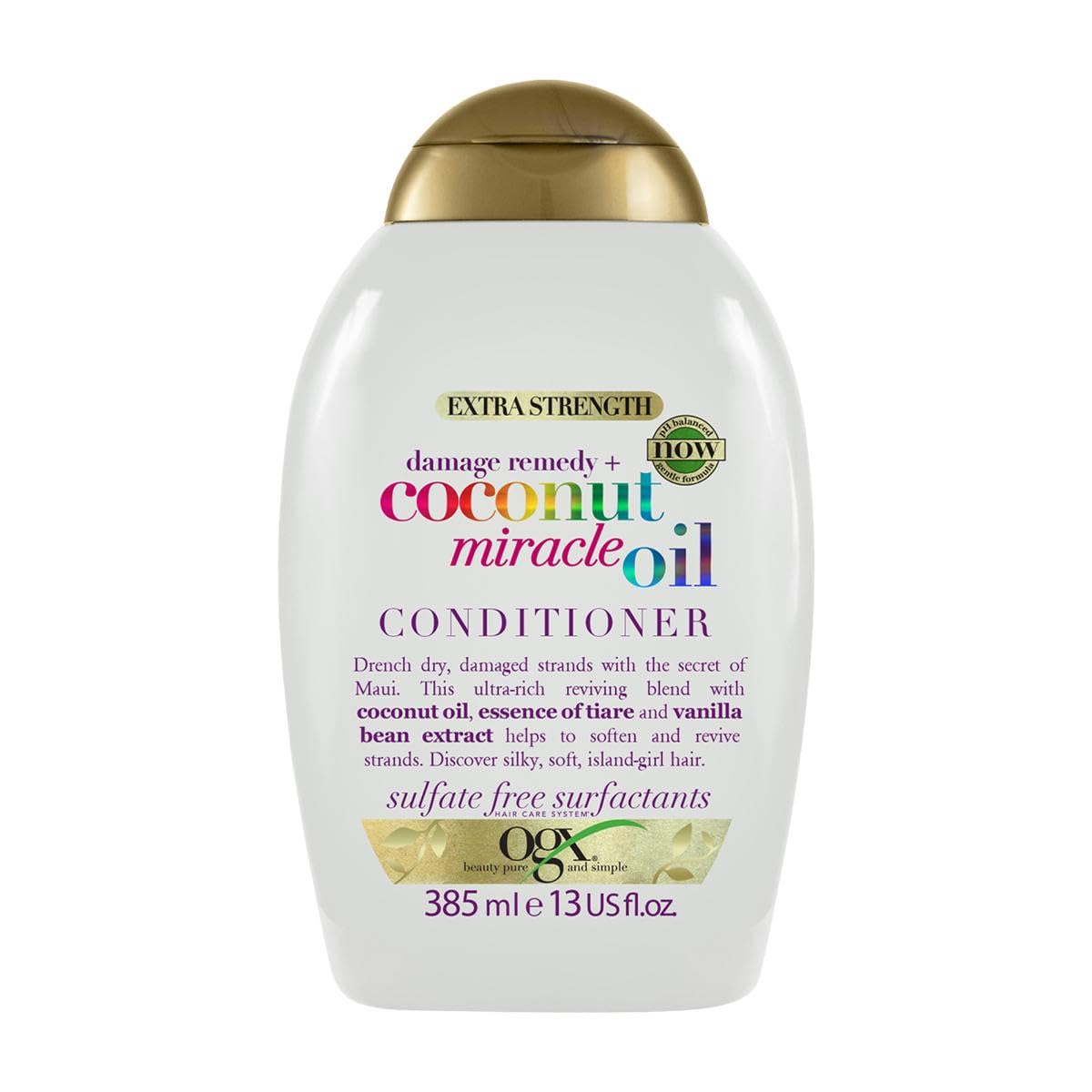 OGX, Conditioner, Damage Remedy+ Coconut Miracle Oil, 385Ml