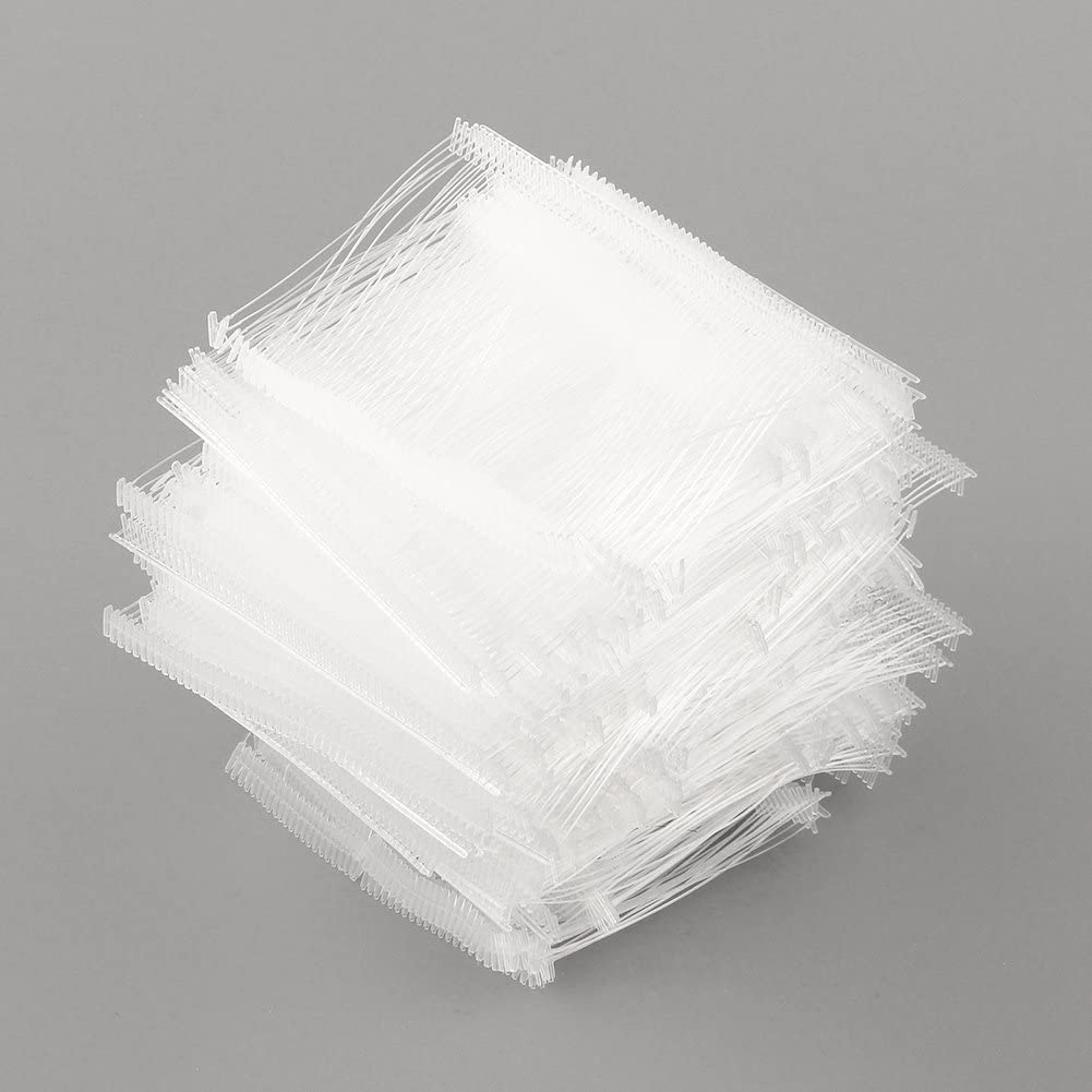 Saan PlasticTag Pins -5000 Pieces | Tag Pins - 5000 pcs (15mm) Garment Clothing Price Label Tagging Tag Tagger Barbs Pins (White)