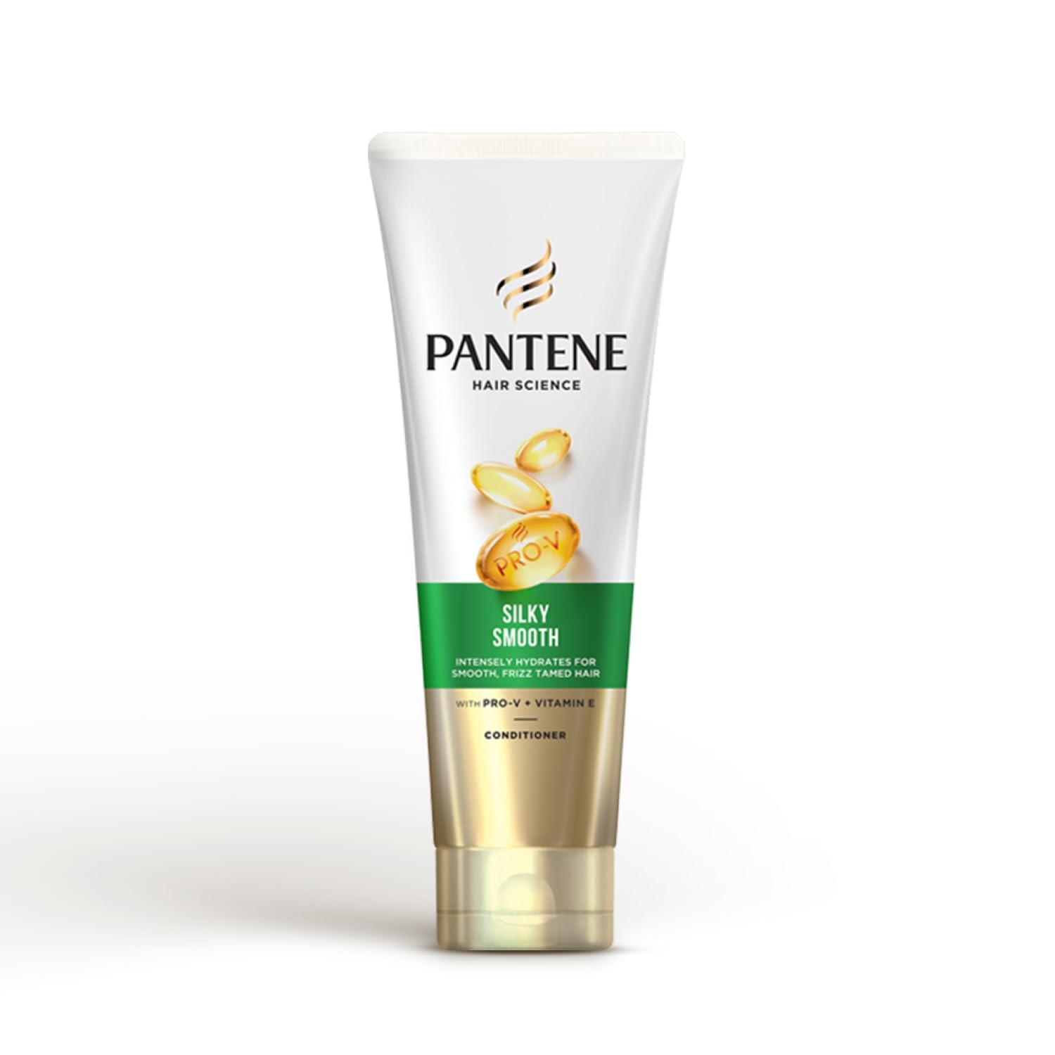 Pantene Advanced Hairfall Solution, Anti-Hairfall Silky Smooth Conditioner, 180ML