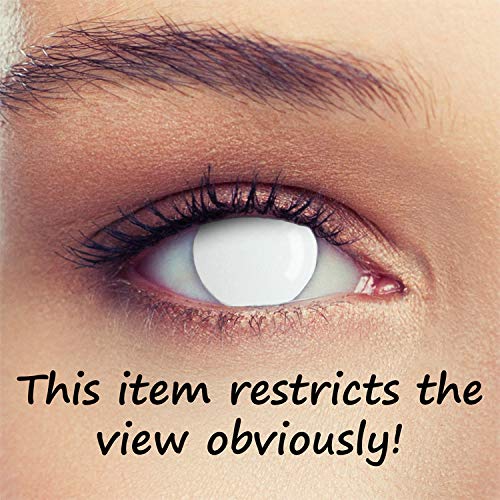 fresh-Go 1Pair Big Eyes Natural Comfort, Men's and Women's Fashion Circle Colour Contact Lenses with Case