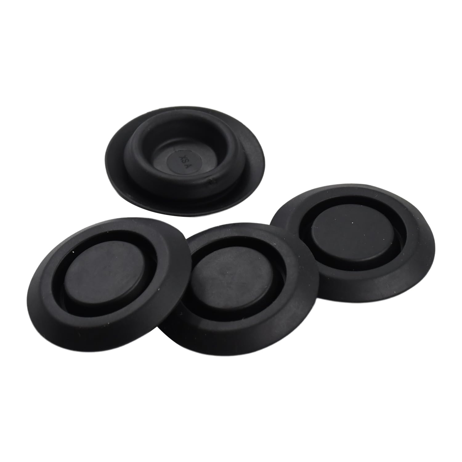 Rubber Body Floor Drain Plugs 55177482AA (4) Compatible with Jeep Wrangler TJ 97-06 X Rubicon Sahara SE Unlimited Sport Sport Utility, Cherokee & Grand Cherokee Compatible with Dodge Durango, Caliber