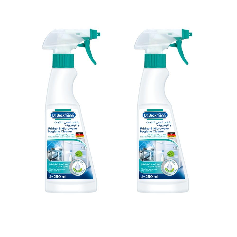 Dr. Beckmann Fridge And Microwave Hygiene Cleaner 250ml x 2 - Twin value Pack