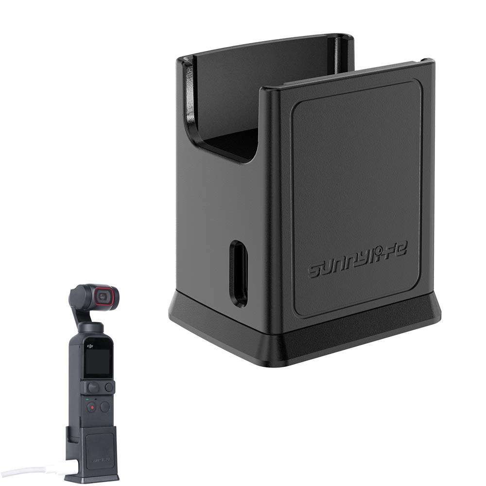 CochanvieDouble Type-C Ports Adapter Base with Charging Ports for DJI Pocket 2/ Osmo Pocket