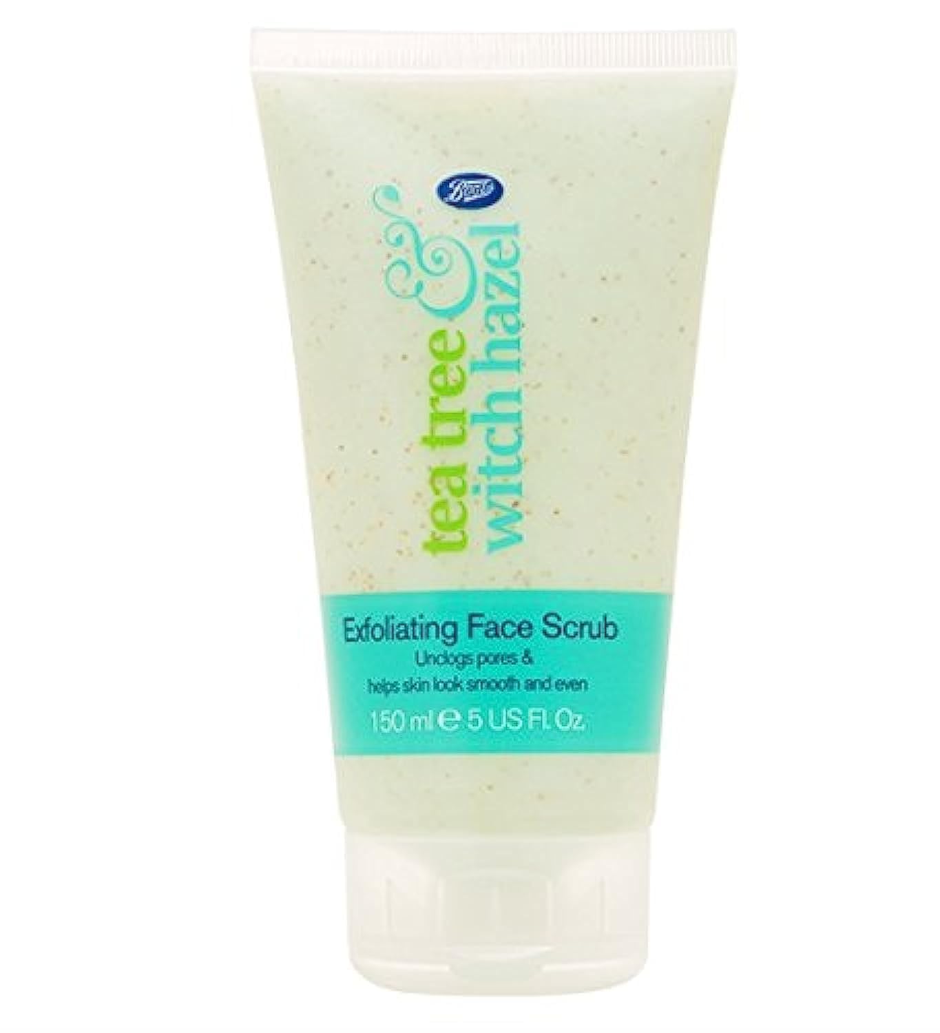 Tea Tree Witch Hazel Boots and Exfoliating Face Scrub -150ml