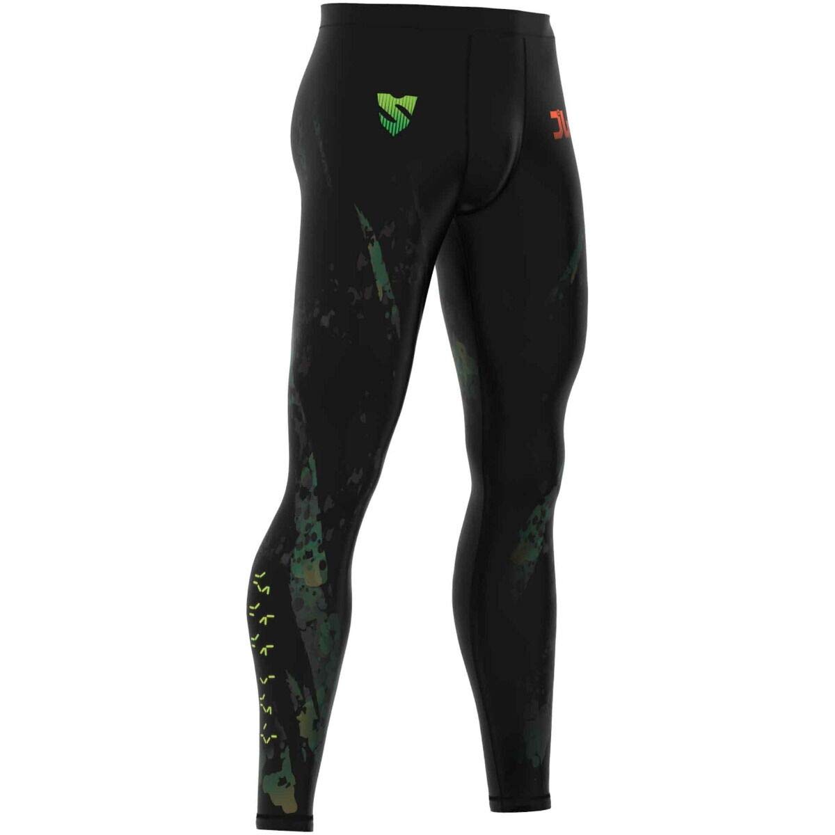 SMMASH Predator Long Compression Training Leggings for Men, Lightweight, Breathable Material, Lightweight for OCR Running, Mountain Running Trousers, Off-Road Running Made in the EU