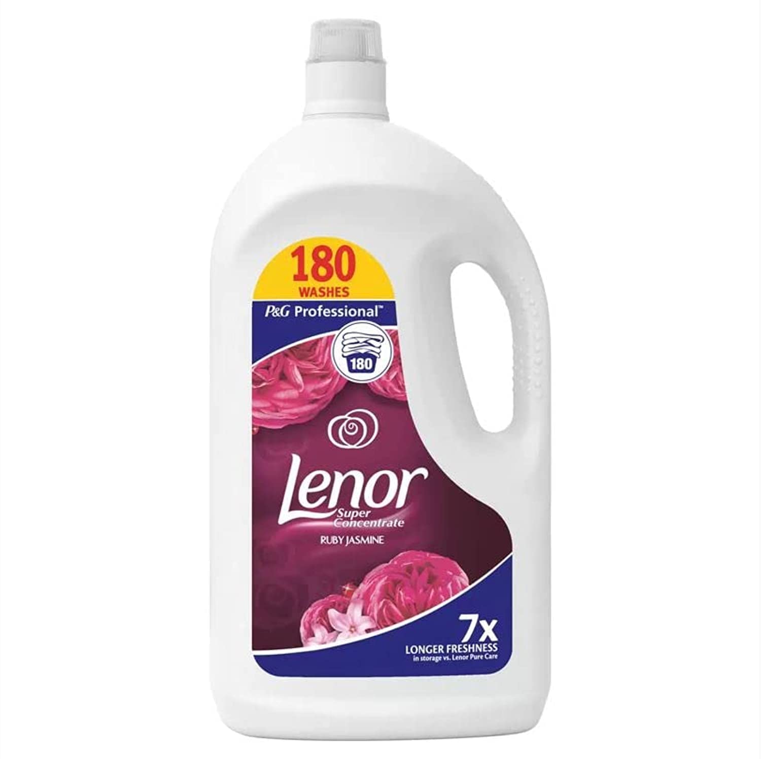 Lenor Ruby Jasmine Super Concentrate Pro Fabric Conditioner 180 Wash Pack 3.6L