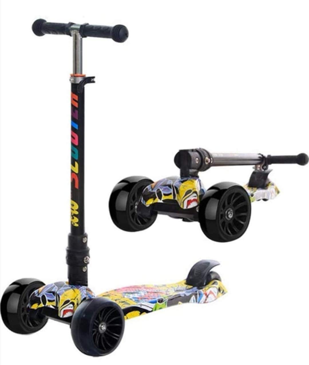 The Flyers Bay kids scooter, Height Adjustable Scooter for Kids 3 & above