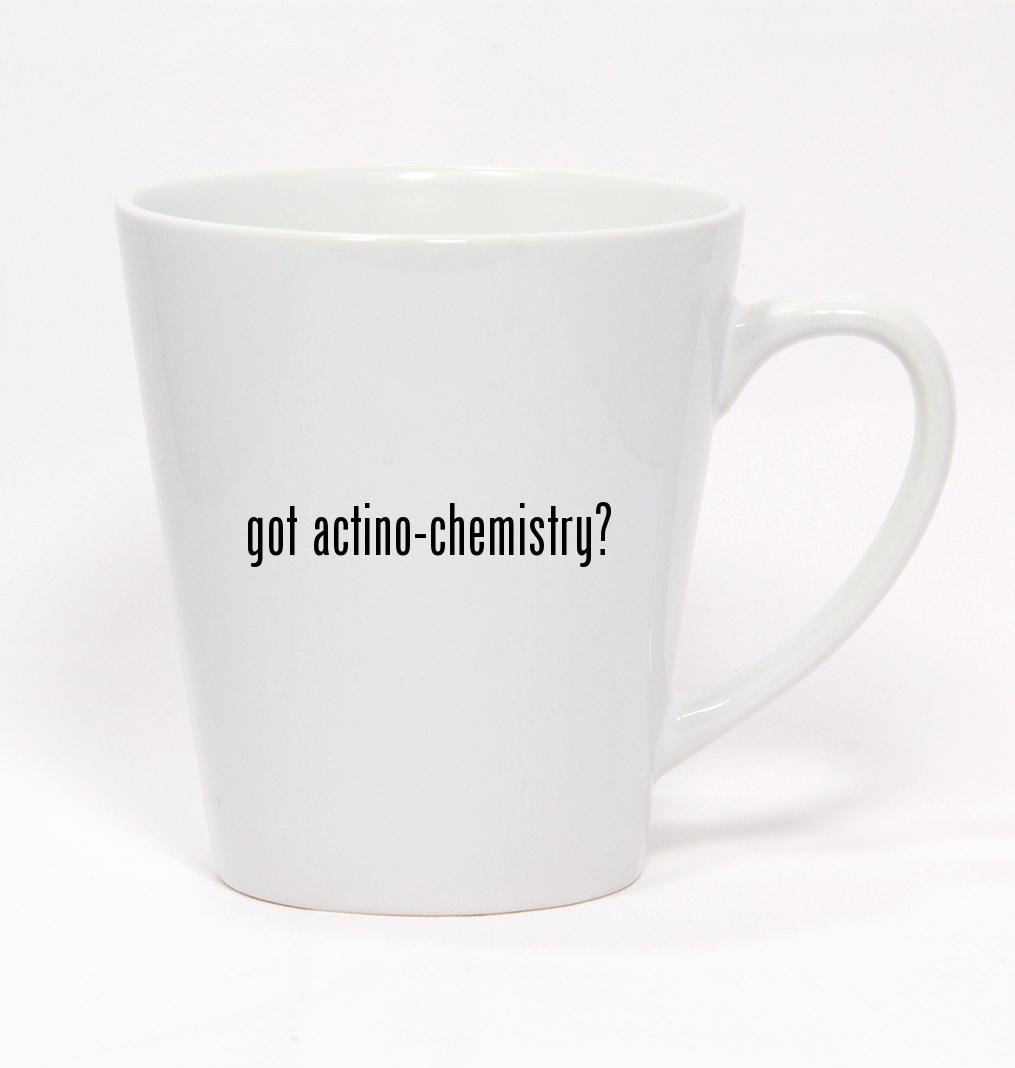 Los Drinkware Hermanos got actino-chemistry? - Ceramic Latte Mug 12oz