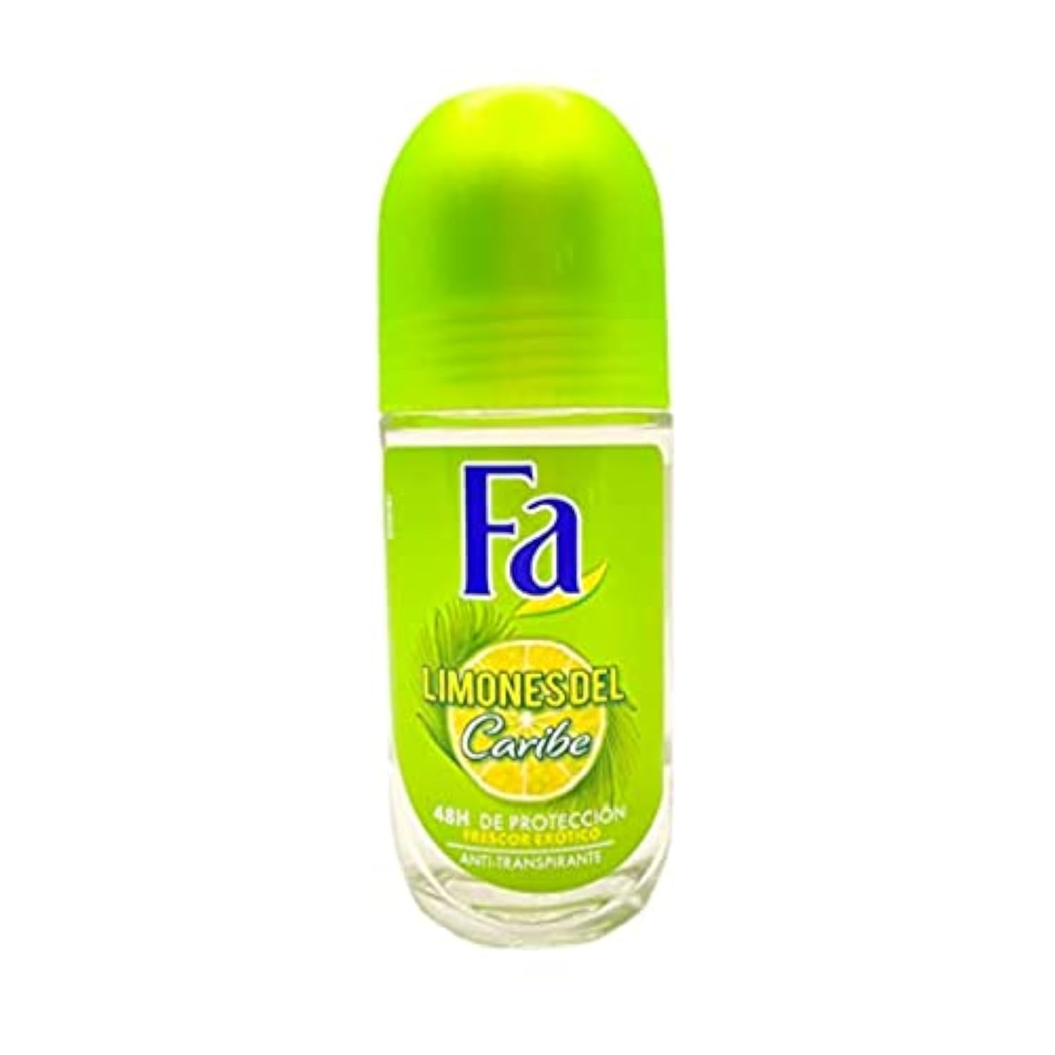 Fa Deodorant Roll - On 24 Hour, Caribbean Lemon 1.7 Fl Oz / 50 Ml