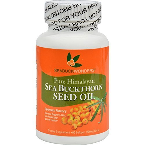 SEABUCK Wonders SEA Buckthorn Seed Oil, 60 SGEL