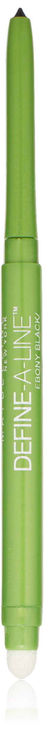 Maybelline New York Define-A-Line Eyeliner, Ebony Black, 0.01 Ounce