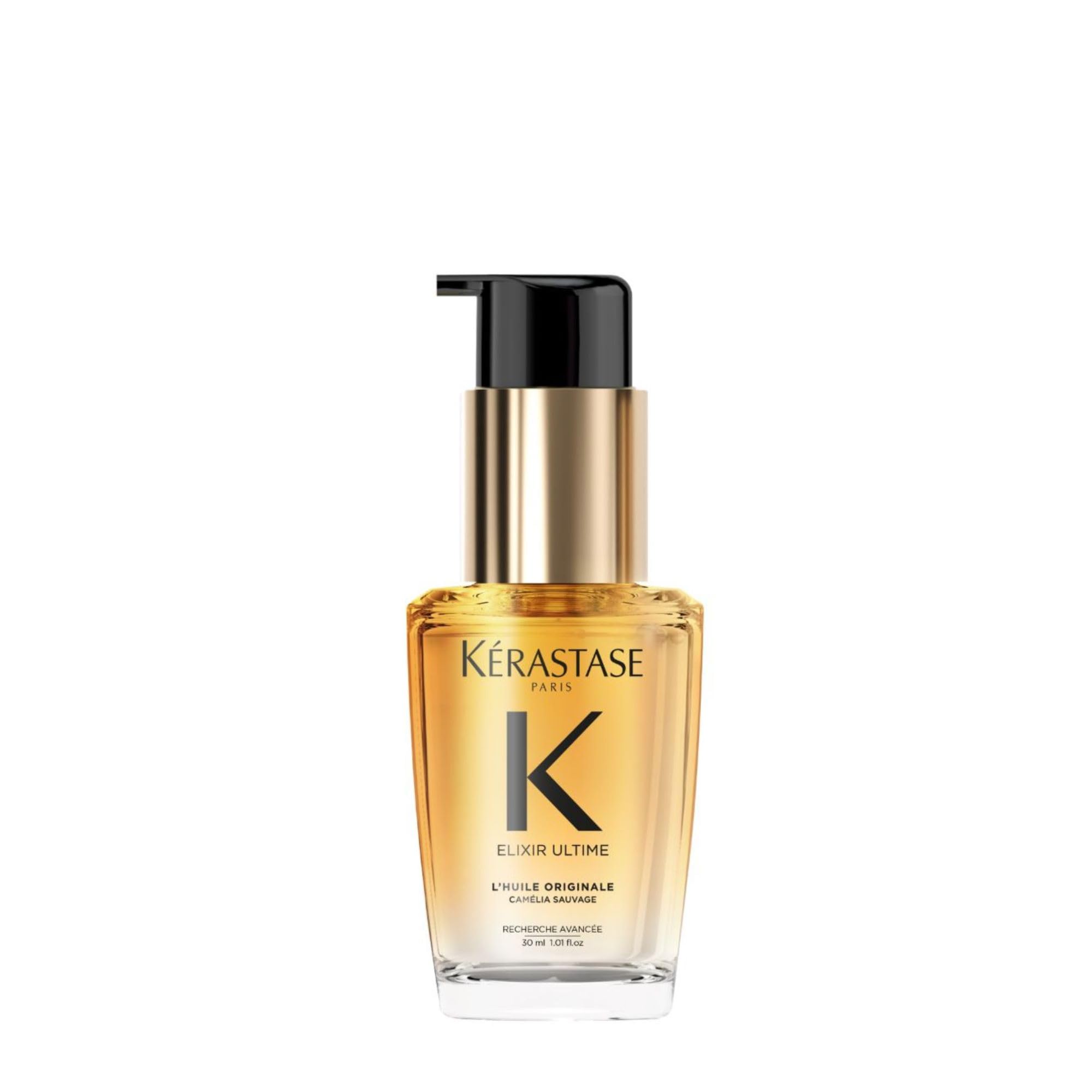 KerastaseNEW Elixir Ultime Refillable Hair Oil | Hydrating Oil Serum to Smooth Frizz and Add Shine | With Wild Camellia | Strengthens and Provides Heat Protection | All Hair Types