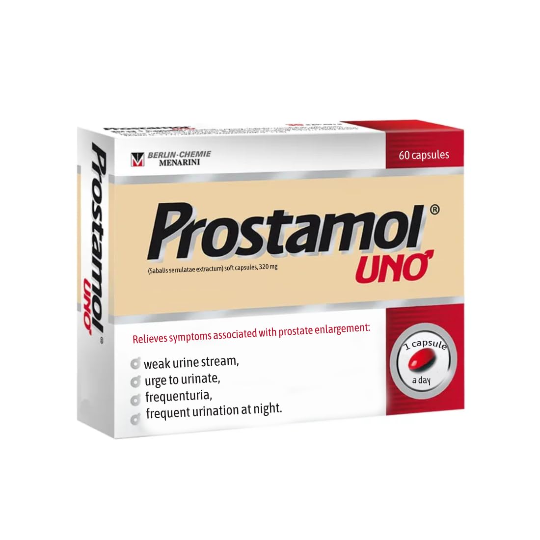 Prostamol Uno 320mg 60 Capsules