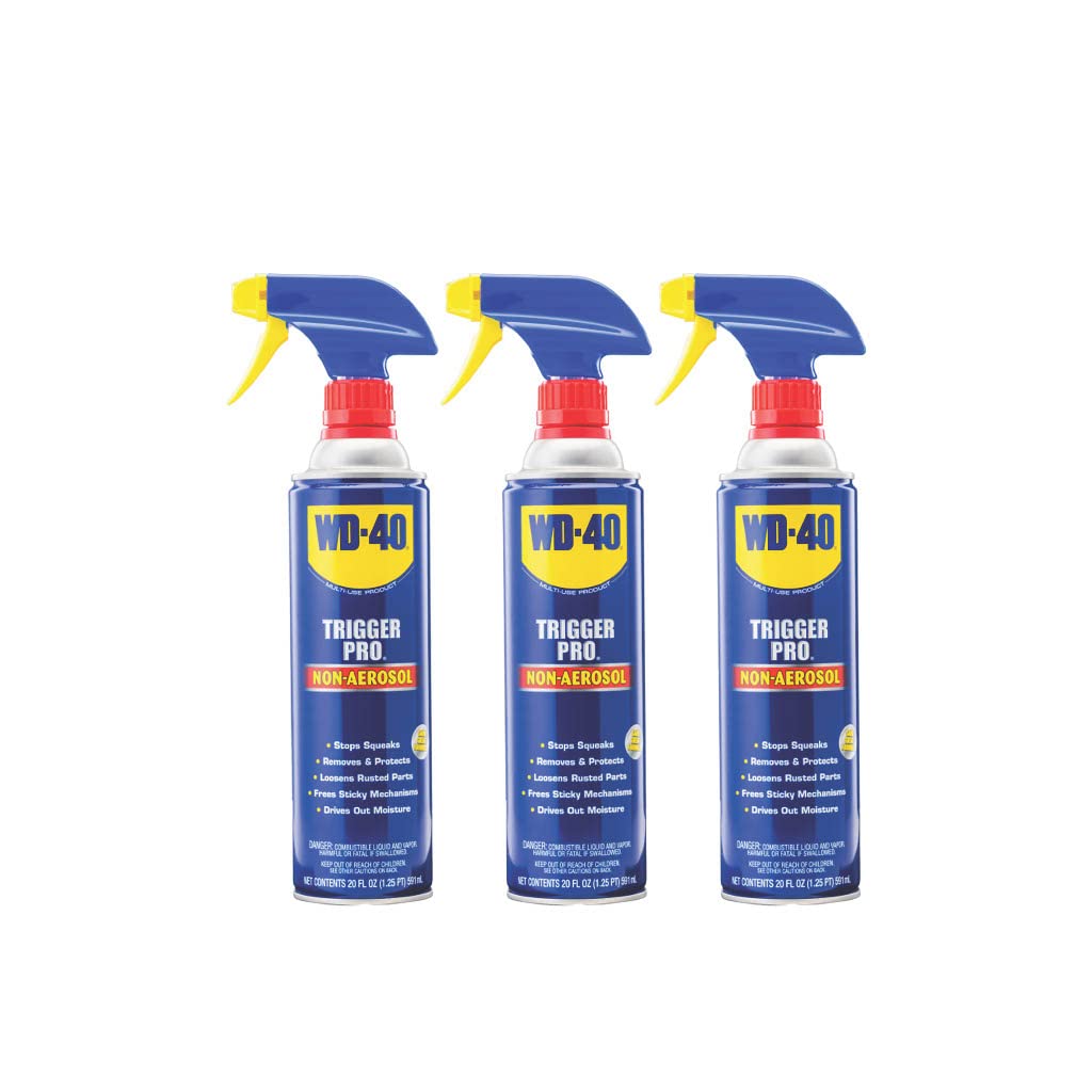 WD-40Multi-Use Product Non-Aerosol Trigger Pro, 20 OZ [3-Pack]