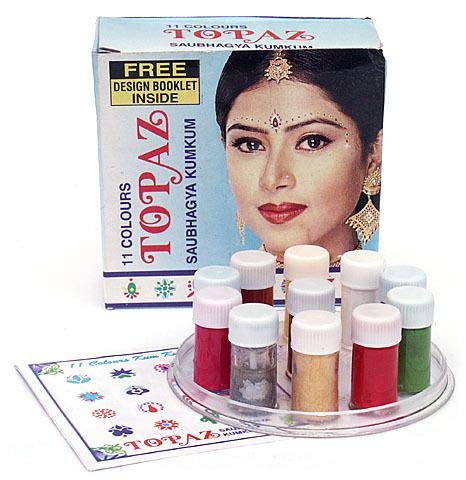 Generic Liquid Kumkum Bindi (Ekart Corn) 11 Color For Girls And Women