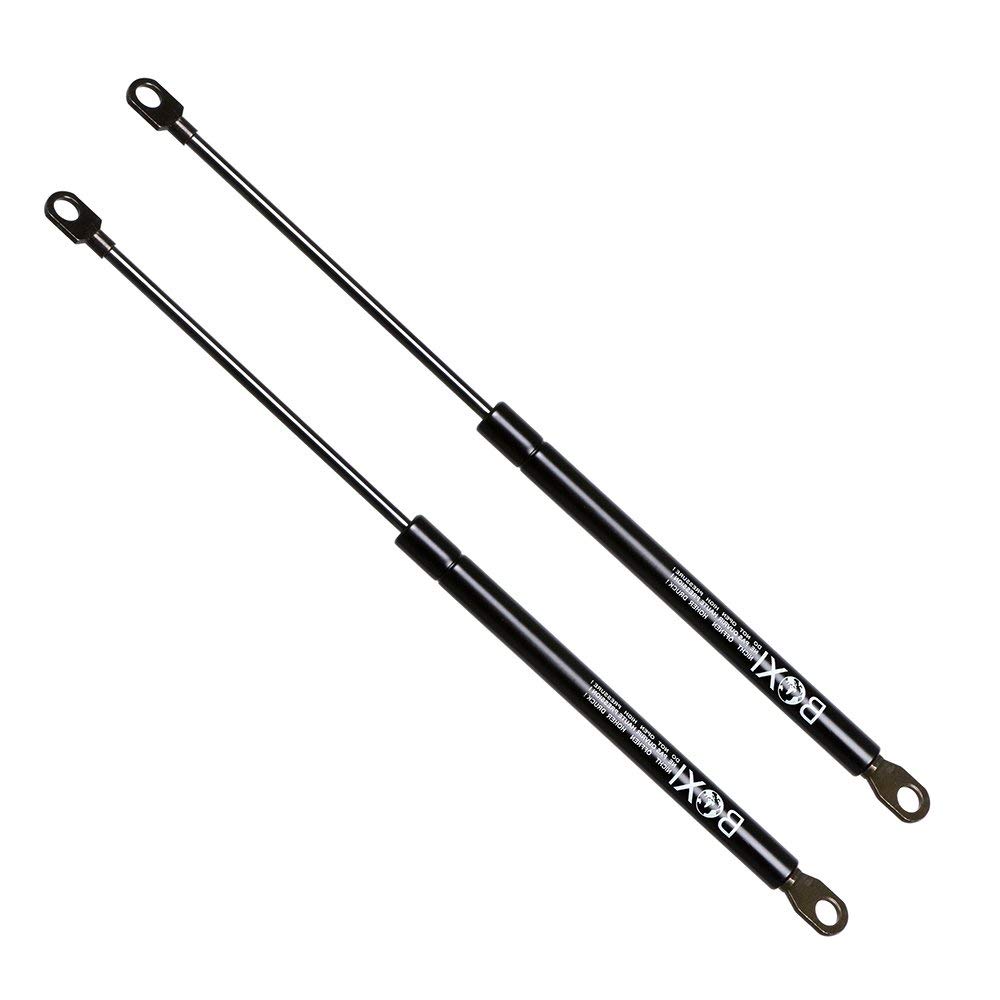 BOXI2pcs Universal Lift Supports Struts Shocks for Tool Box Lid Boat Storage Lids Truck Topper Truck Cap Extended Length: 10.00 Inches Compressed Length: 6.75 Inches Force: 90 Lbs. Eyelet End | 4674