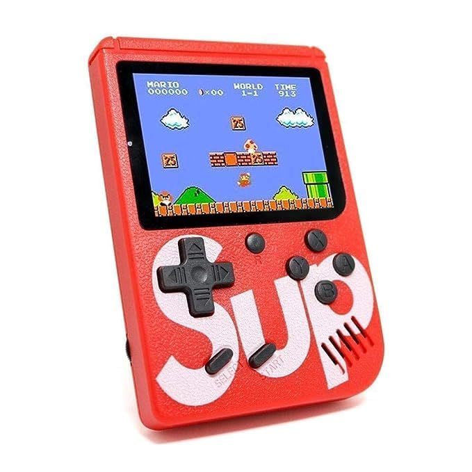 Sadhwanis ® Sup Game400 in 1 Super Handheld Game Console, Classic Retro Video Game, Colourful LCD Screen, Portable, Best for Kids [Video Game]