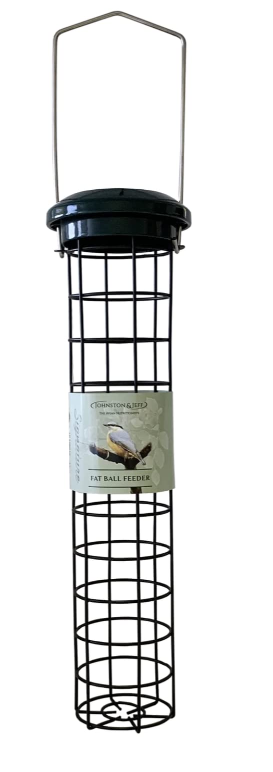 Green Cast Fat Ball Feeder (5-6 ball) x 1 All Metal Wild Bird Feeder SMF