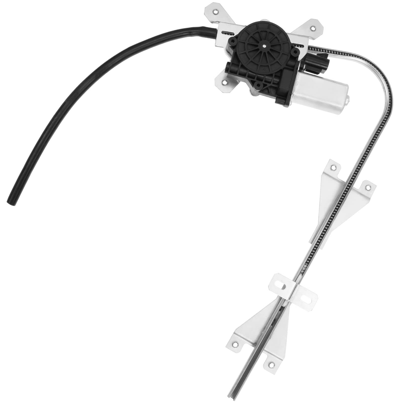 A-Premium Power Electric Window Regulator with Motor Compatible with Terex Muncy Bentz Cab Roll Down Halfway Left Driver Side