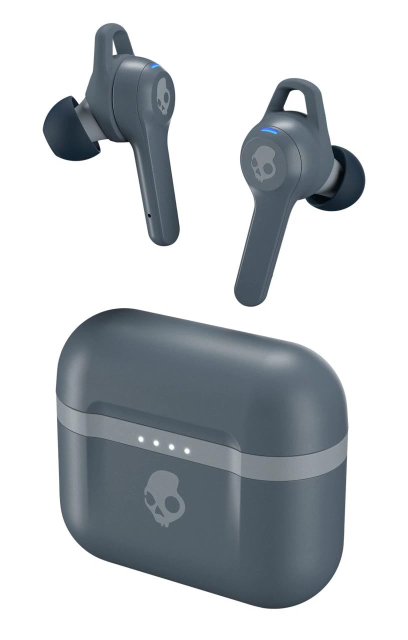 SkullcandyIndy Evo True Wireless In Ear Earbuds With Charging Case Chill Grey